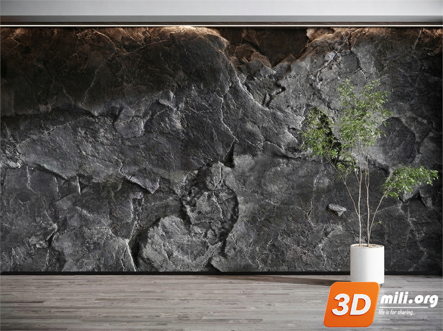 Stone Wall Skp Files